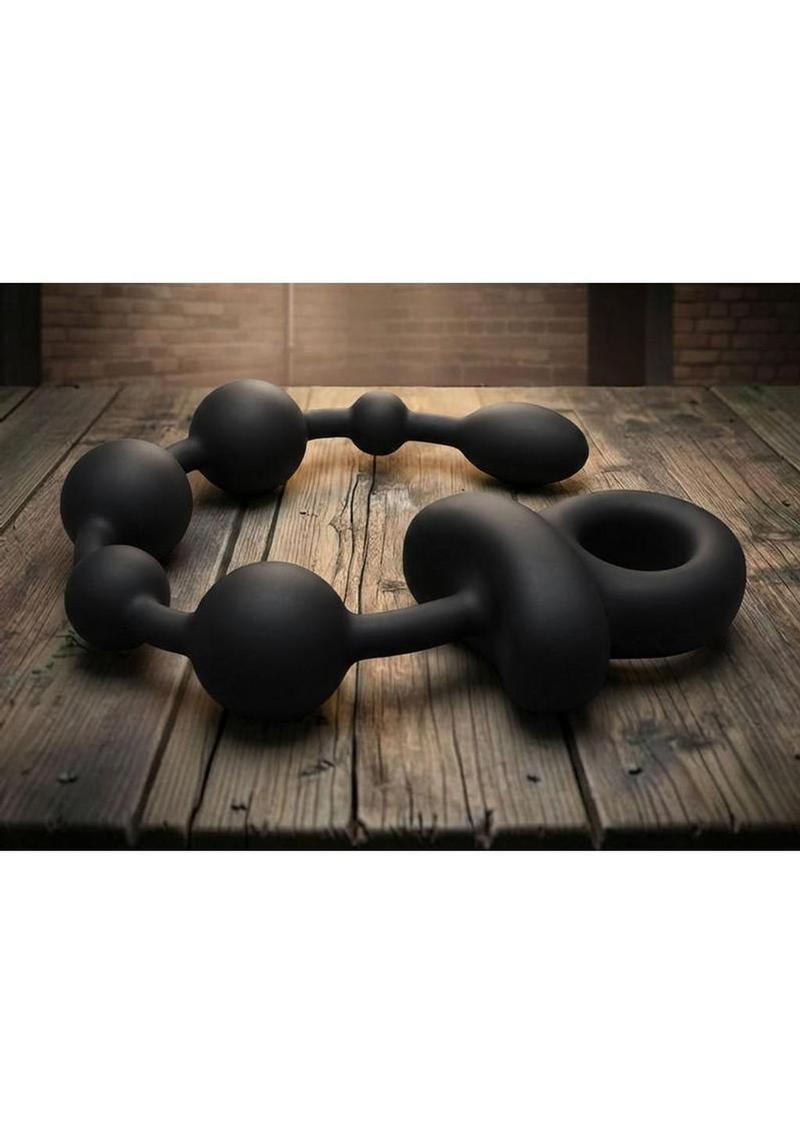 Master Series Balls Deep Vibrating Anal Beads
