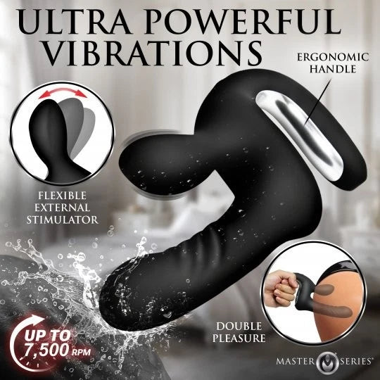 Thrust Pounder Thrusting Clitoral Vibrator