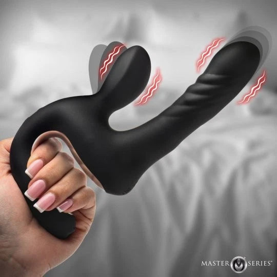 Thrust Pounder Thrusting Clitoral Vibrator