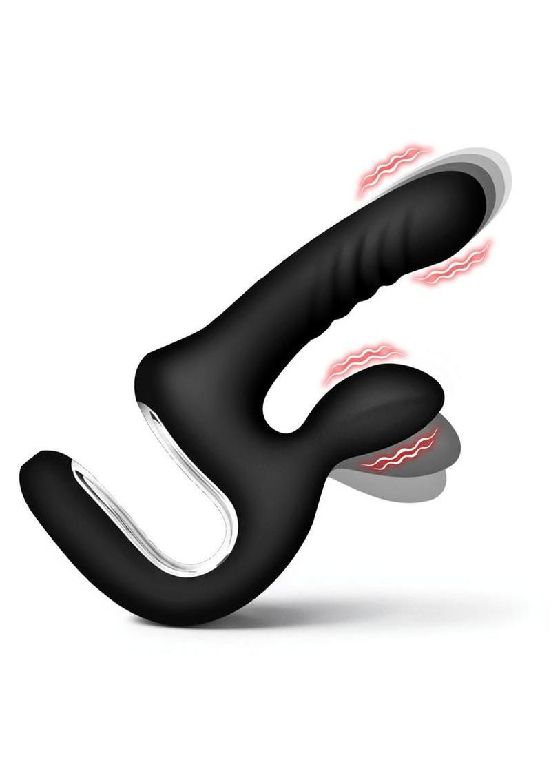 Thrust Pounder Thrusting Clitoral Vibrator