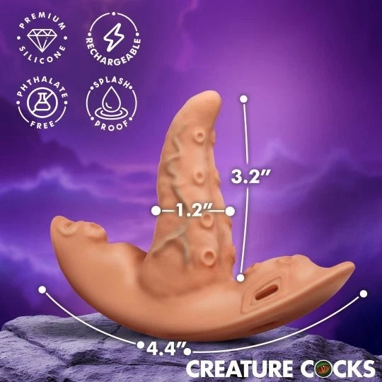 Creature Cocks Tenta Kiss Panty Vibe Harness