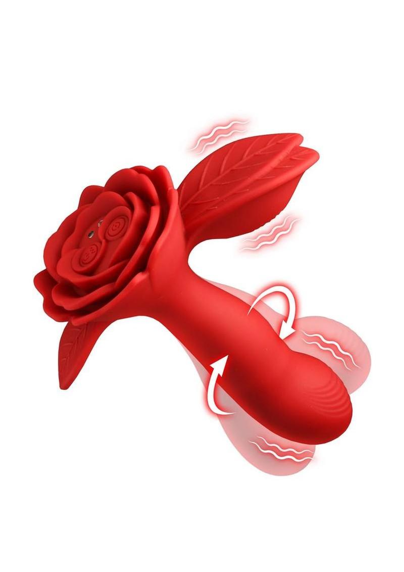 Bloomgasm Gyrarose Gyrating Silicone Vibrator