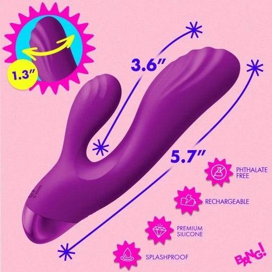Bang! Flexible G-Spot Rabbit Vibrator