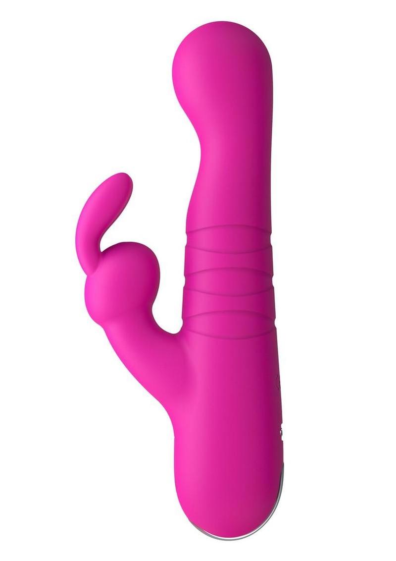 Bang! Thrusting Silicone Rabbit Vibrator