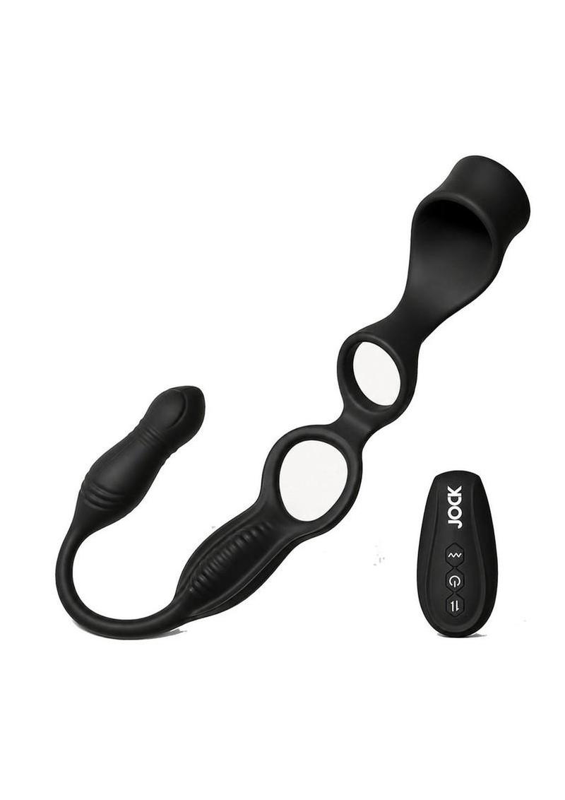 Jock Hype Max Thrusting Anal Plug Cock Ring