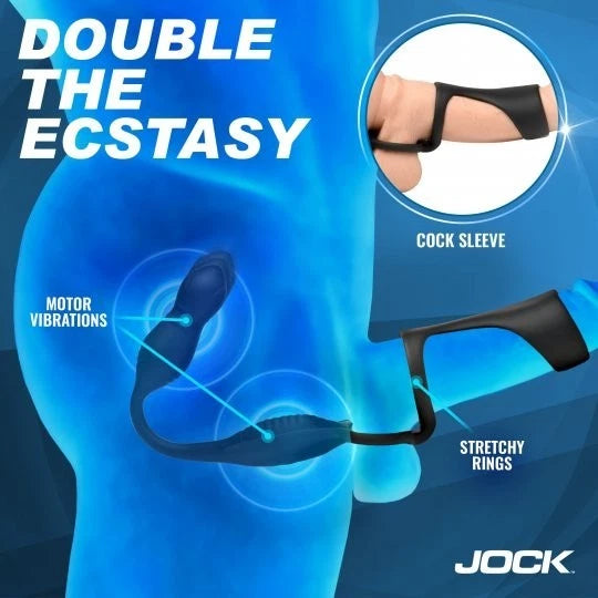 Jock Hype Max Thrusting Anal Plug Cock Ring