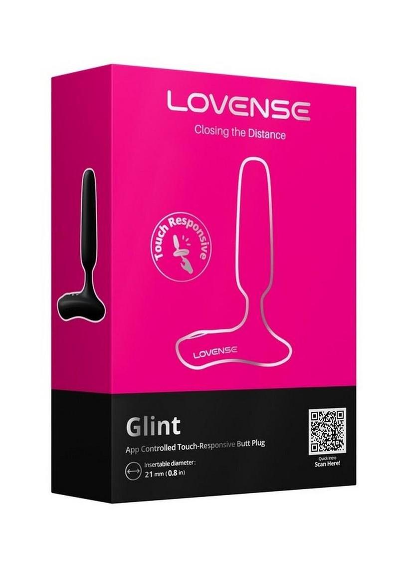 Lovense Glint Touch Responsive Butt Plug