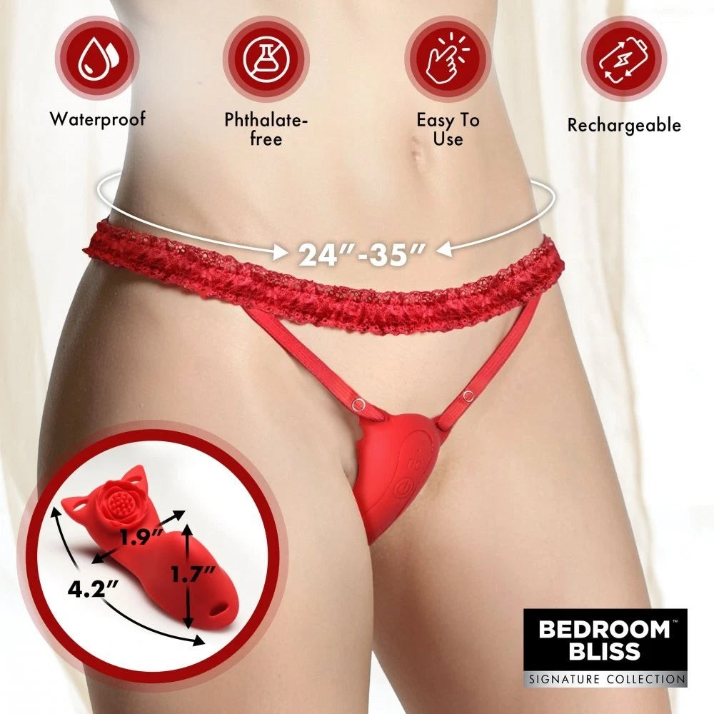 Bedroom Bliss Textured Panty Vibe with Remote