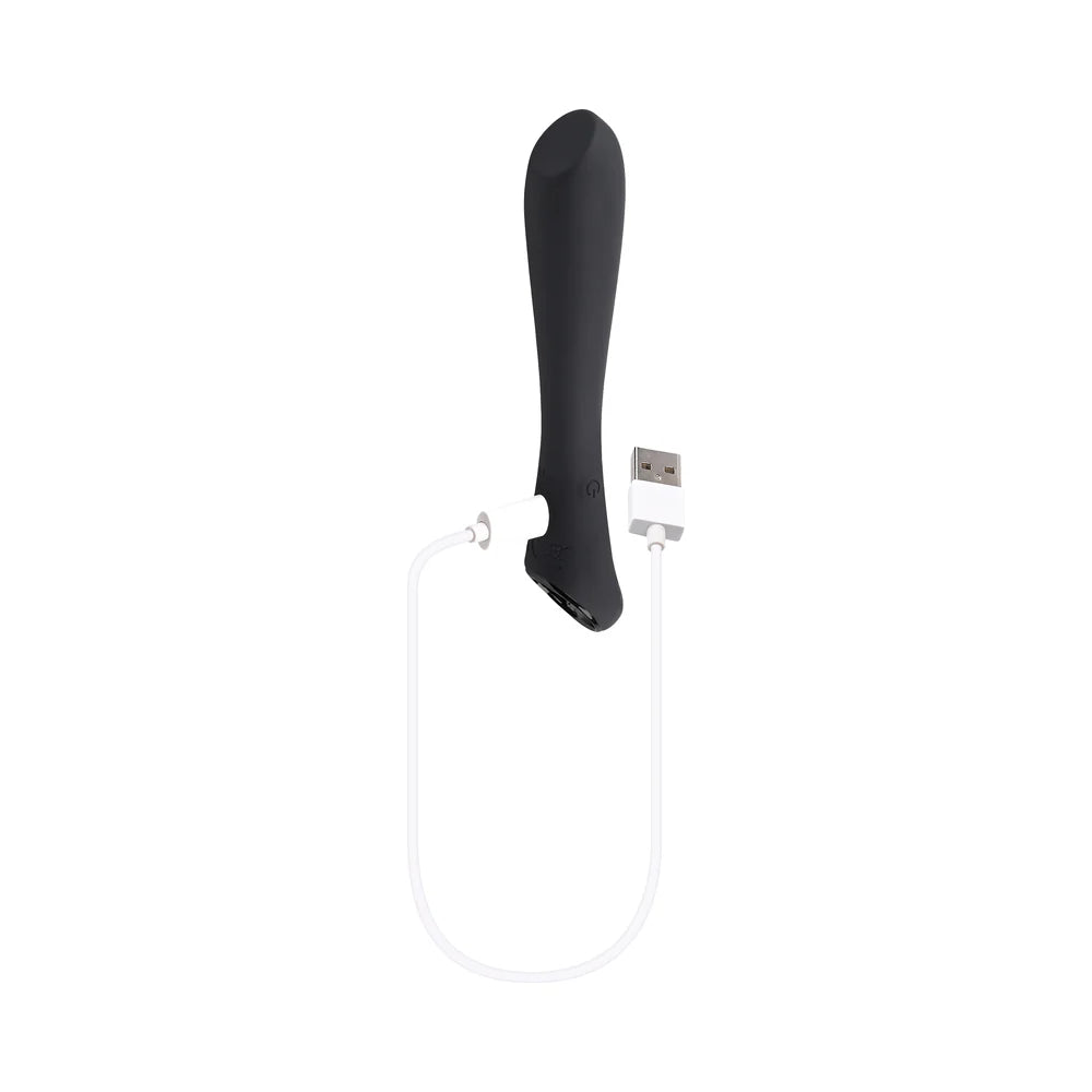 Playboy Ollo Rechargeable Silicone Vibrator with Ring Handle 2 AM