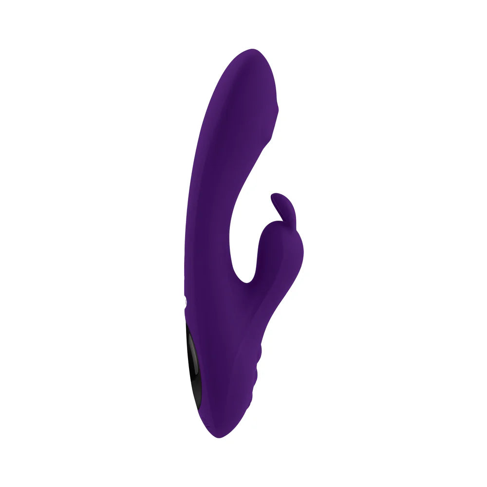 Playboy On Repeat Rechargeable Silicone Rotating Rabbit Vibrator