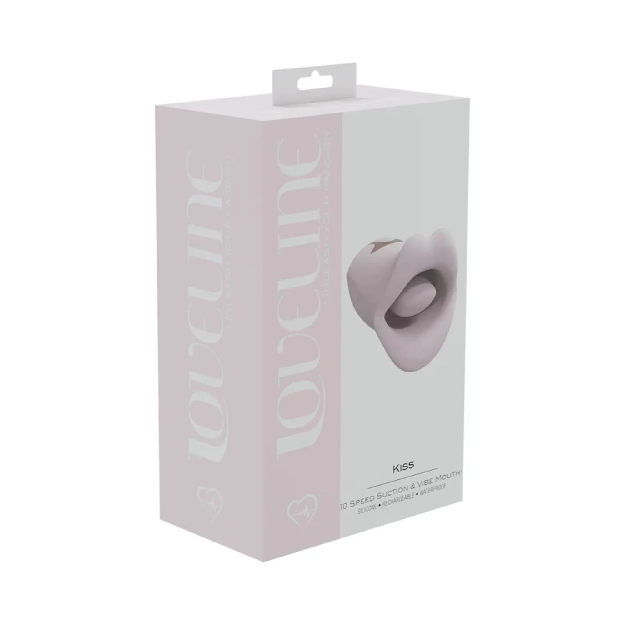 LoveLine Kiss 10 Speed Silicone Rechargeable Suction & Vibrating Clitoral Vibrator