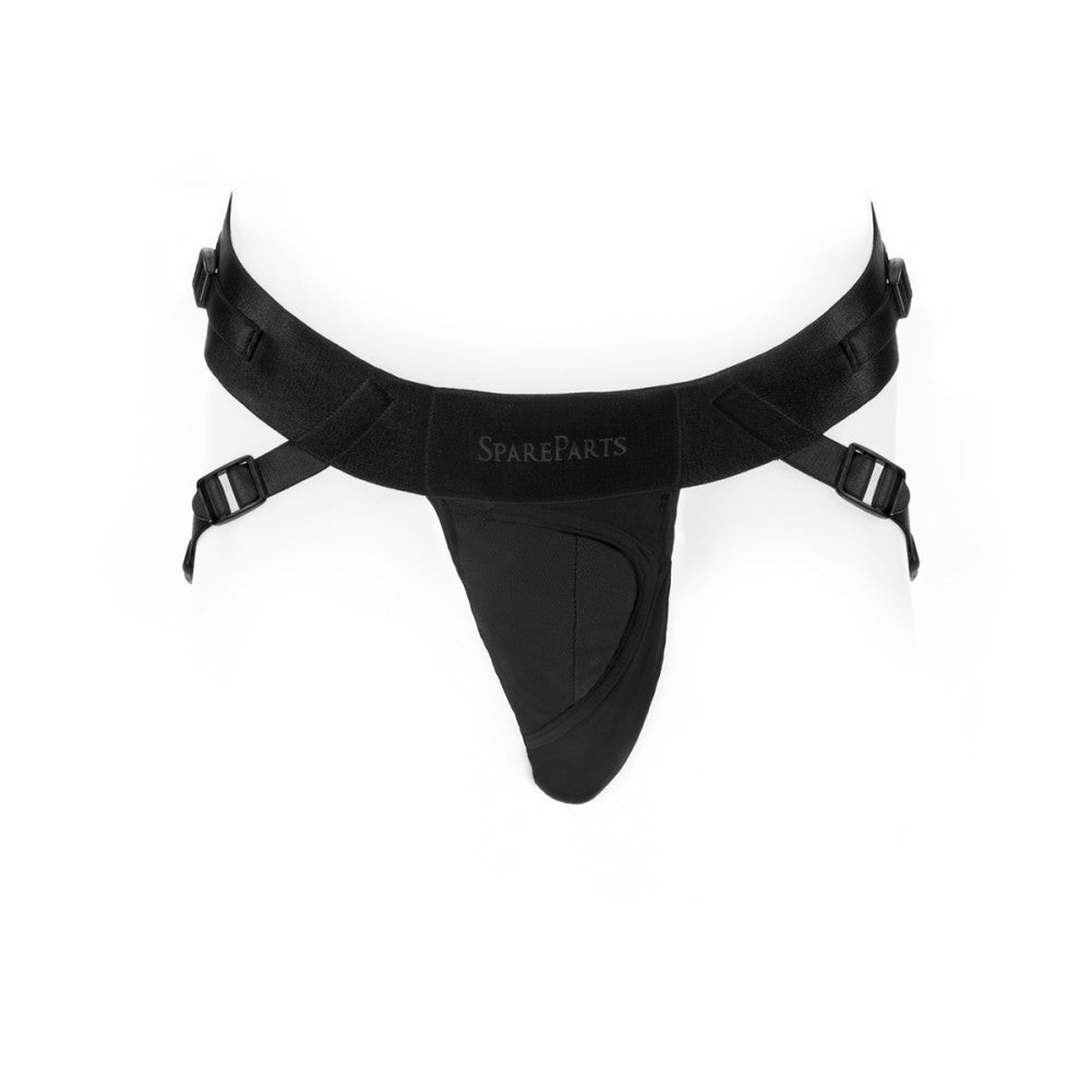 SpareParts Deuce Cover Underwear Harness Nylon Black (Double Strap)