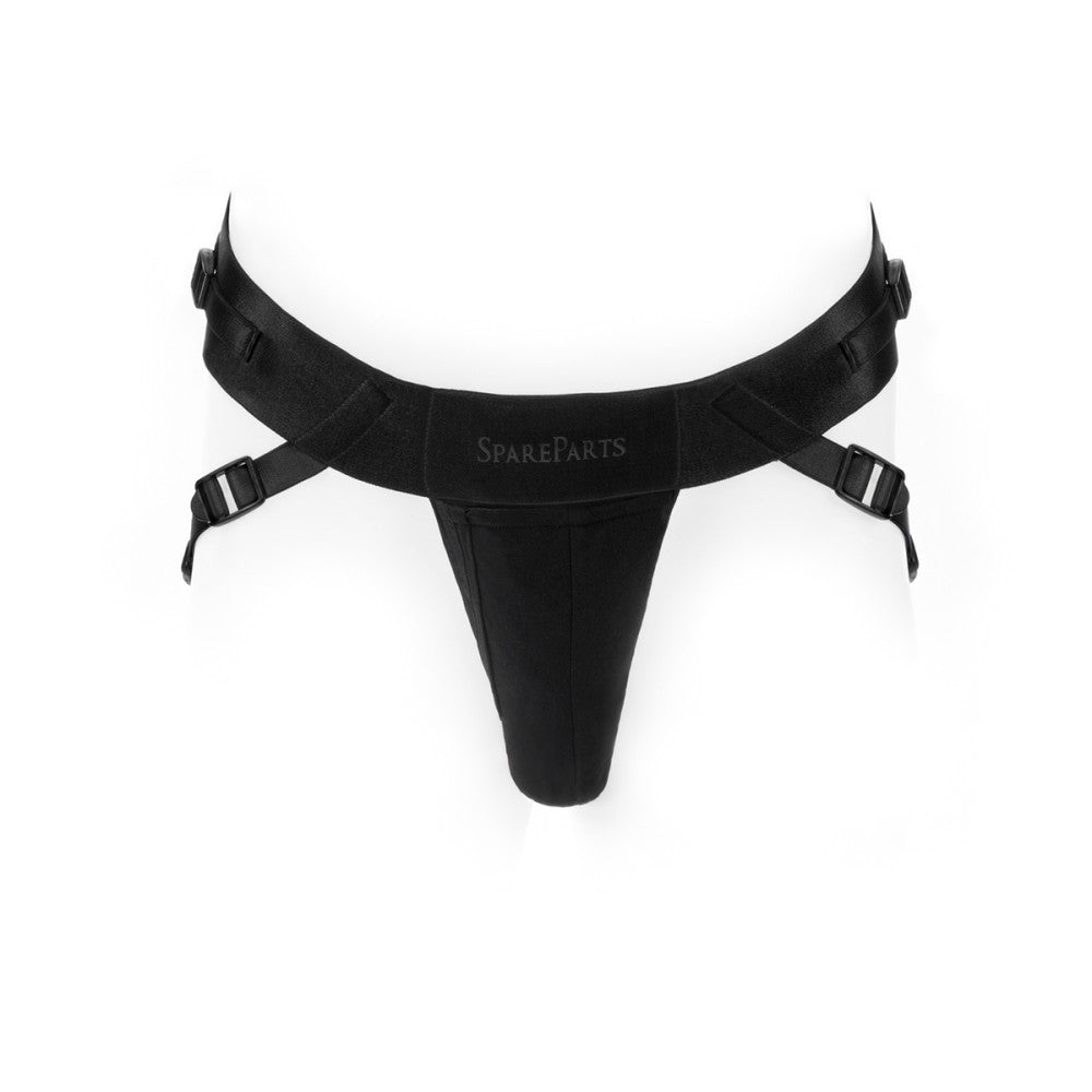 SpareParts Deuce Cover Underwear Harness Nylon Black (Double Strap)