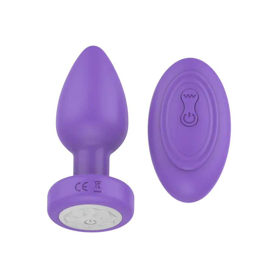 Luv Inc Pr17: Vibrating Plug with Remote
