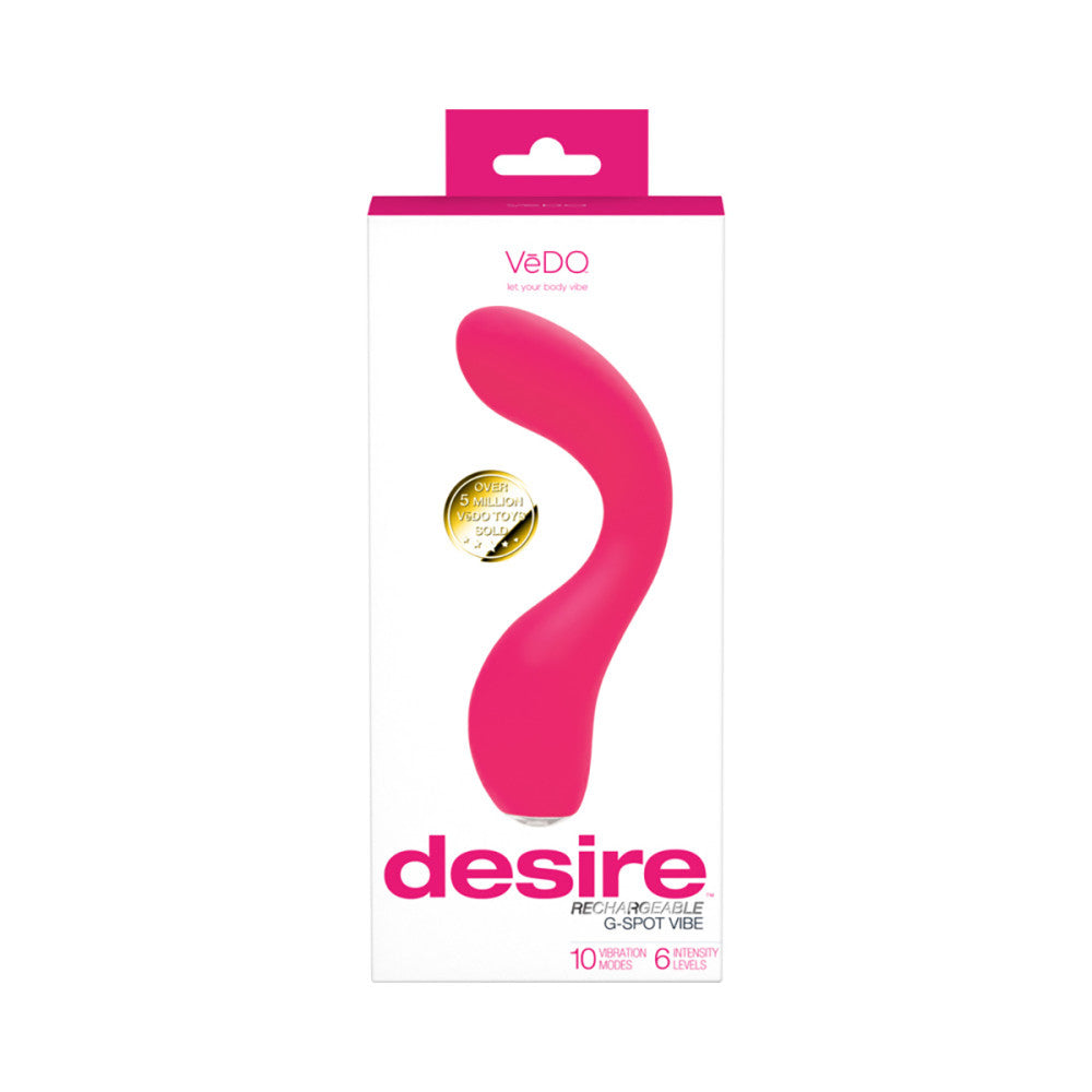 VeDo Desire Rechargeable Silicone G-Spot Vibrator
