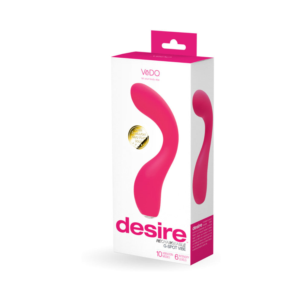 VeDo Desire Rechargeable Silicone G-Spot Vibrator