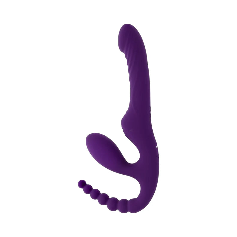 Playboy Hug It Out Inflatable Triple Stimulator – Rechargeable Remote Control