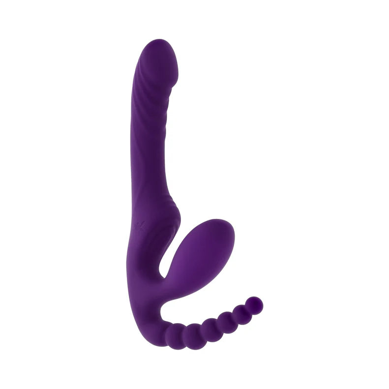 Playboy Hug It Out Inflatable Triple Stimulator – Rechargeable Remote Control