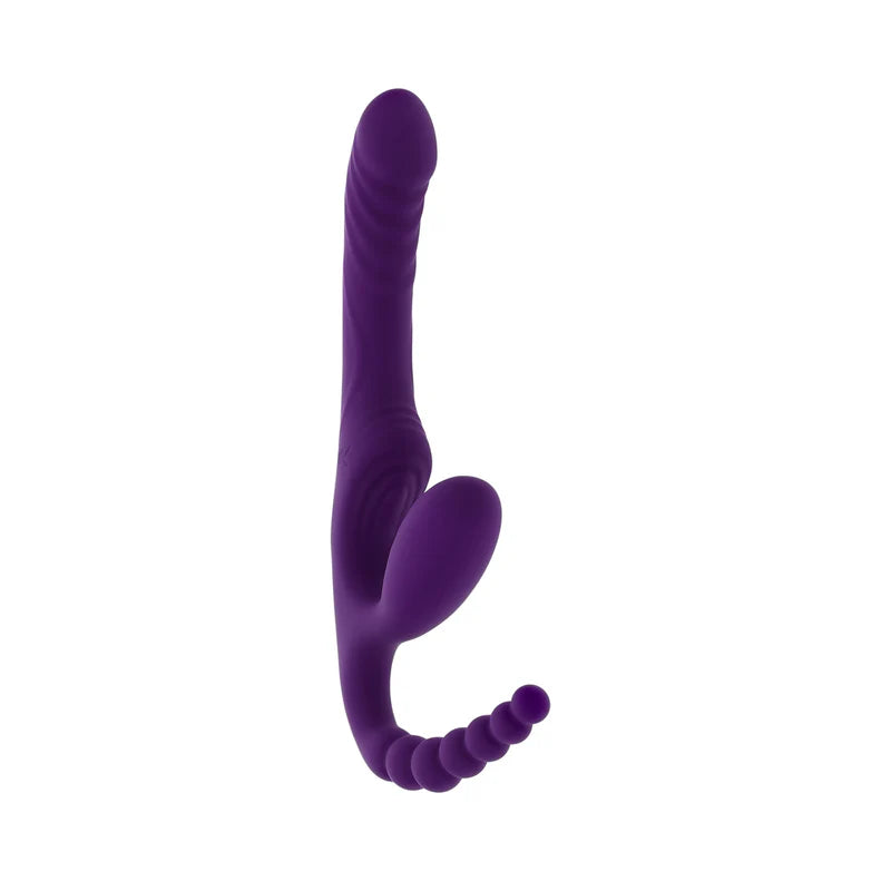 Playboy Hug It Out Inflatable Triple Stimulator – Rechargeable Remote Control