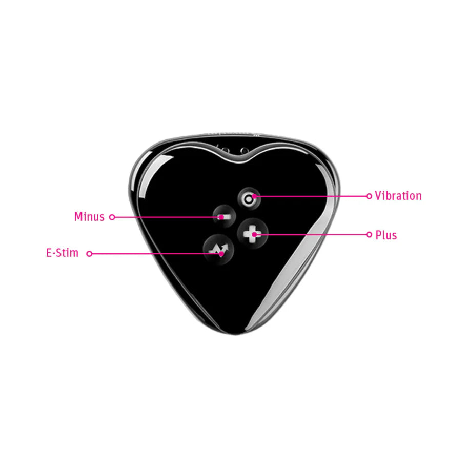 Mystim Heart's Desire eStim Lay On Vibrator