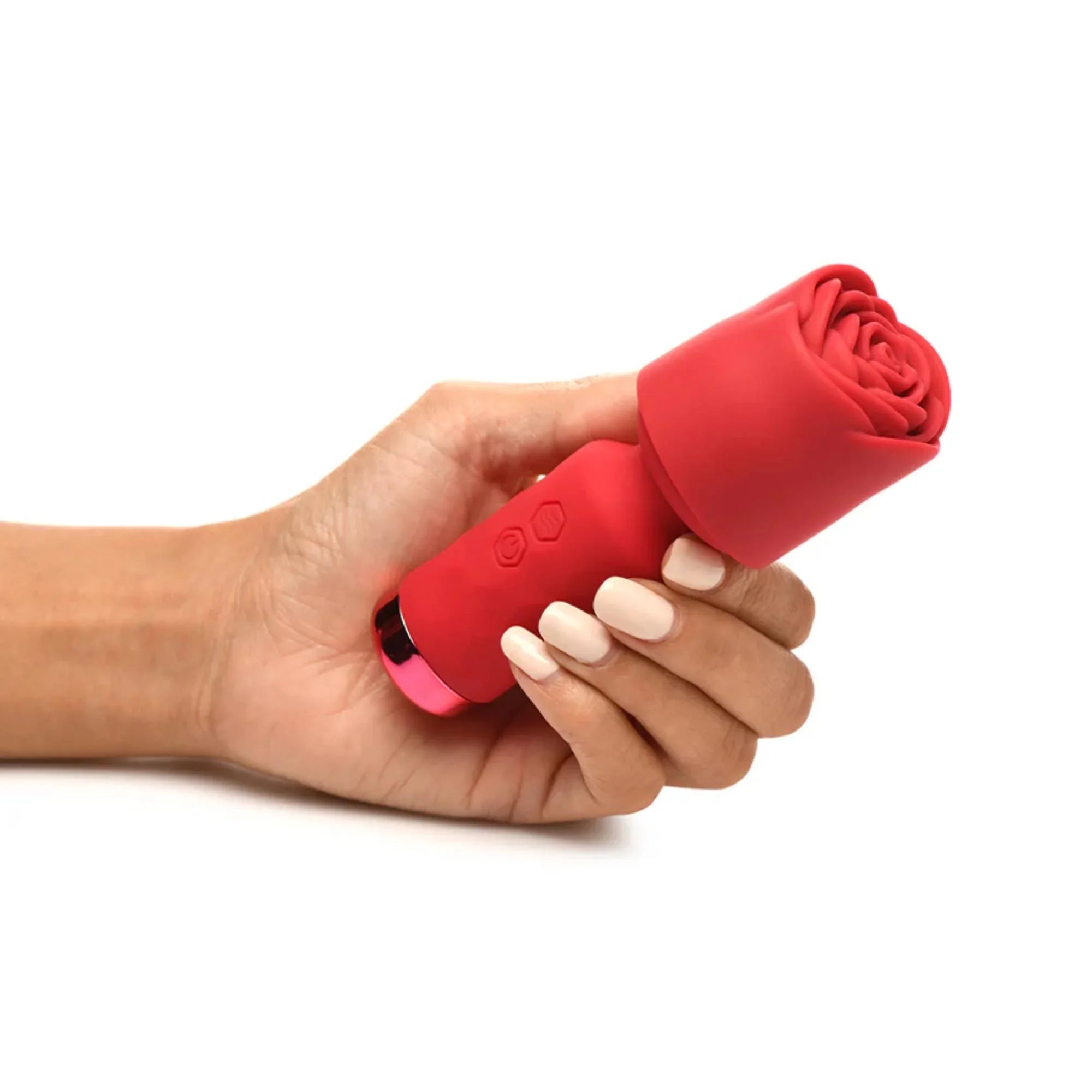 Bloomgasm Pleasure Rose-Petite Mini Silicone Rechargeable Rose Wand Bloomgasm Pleasure Rose-Petite Mini Silicone Rechargeable Rose Wand