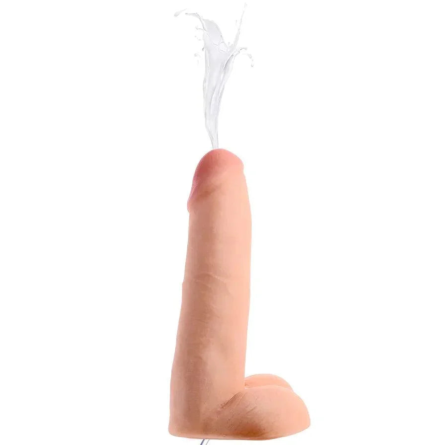 Loadz Dual Density Squirting Dildo - 8in