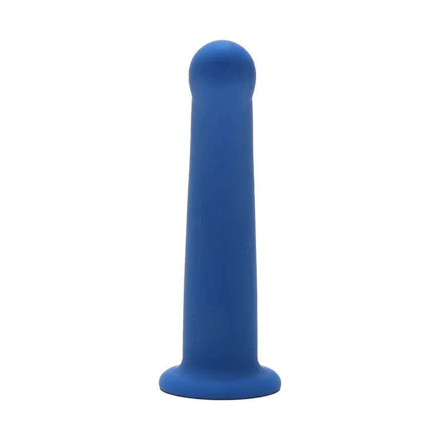 ME YOU US Blue Curved Silicone Dildo 6in
