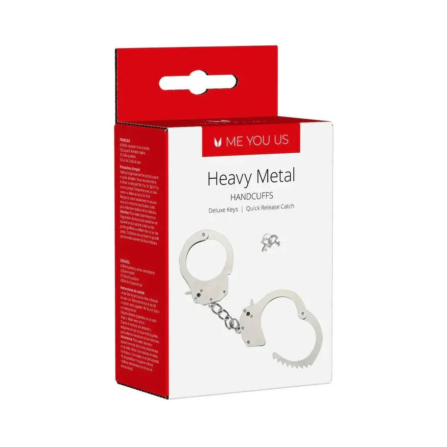 ME YOU US Heavy Metal Handcuffs -