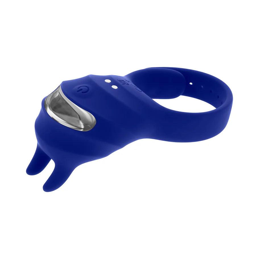 Zero Tolerance Adjustable Fun Ring Rechargeable Vibrating C-Ring with Remote Silicone