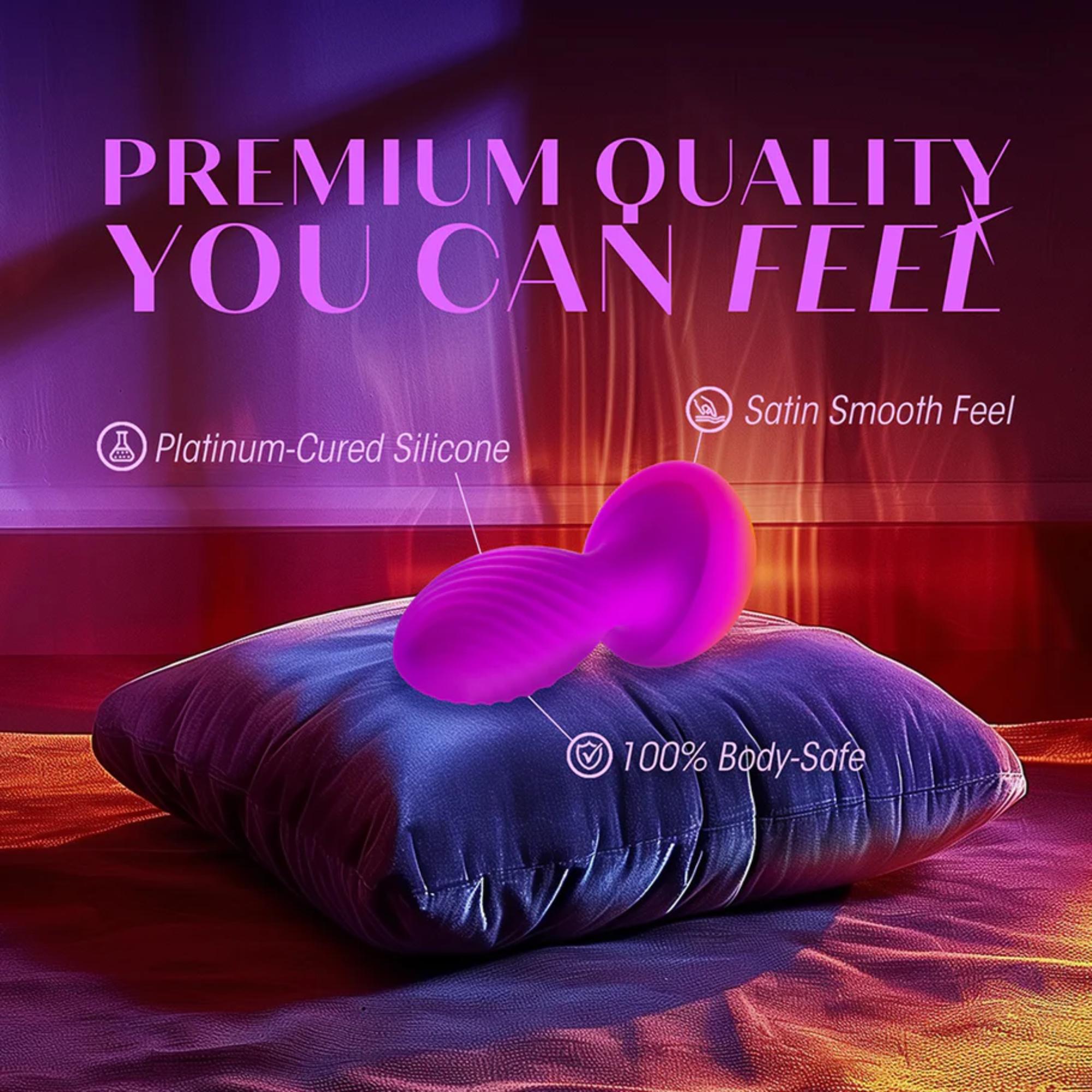 Oh My Gem Charm Rechargeable Silicone Anal Plug