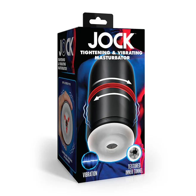 Jock Tightening & Vibrating Rechargeable Masturbator