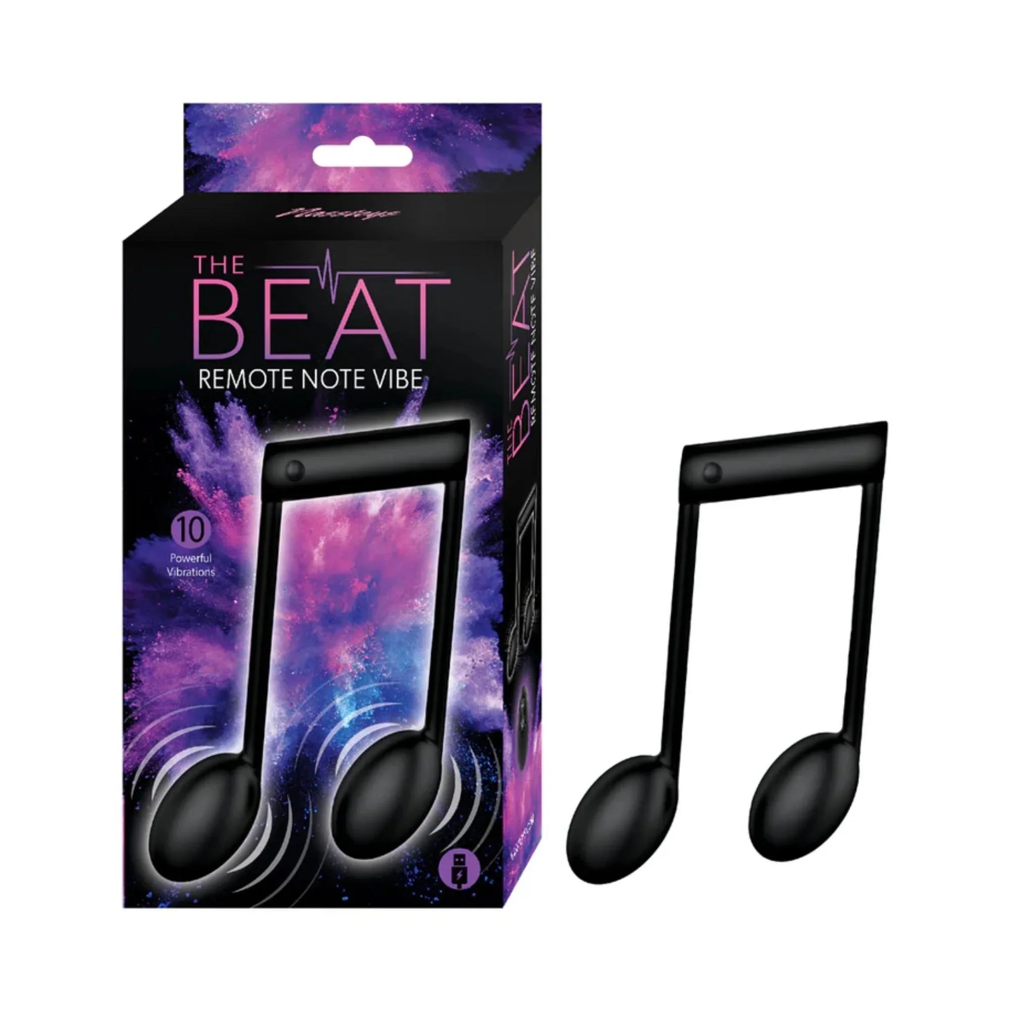 The Beat Rechargeable Silicone Note Vibrator