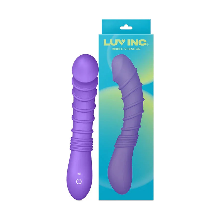 Luv Inc Rv21: Ribbed Vibrator