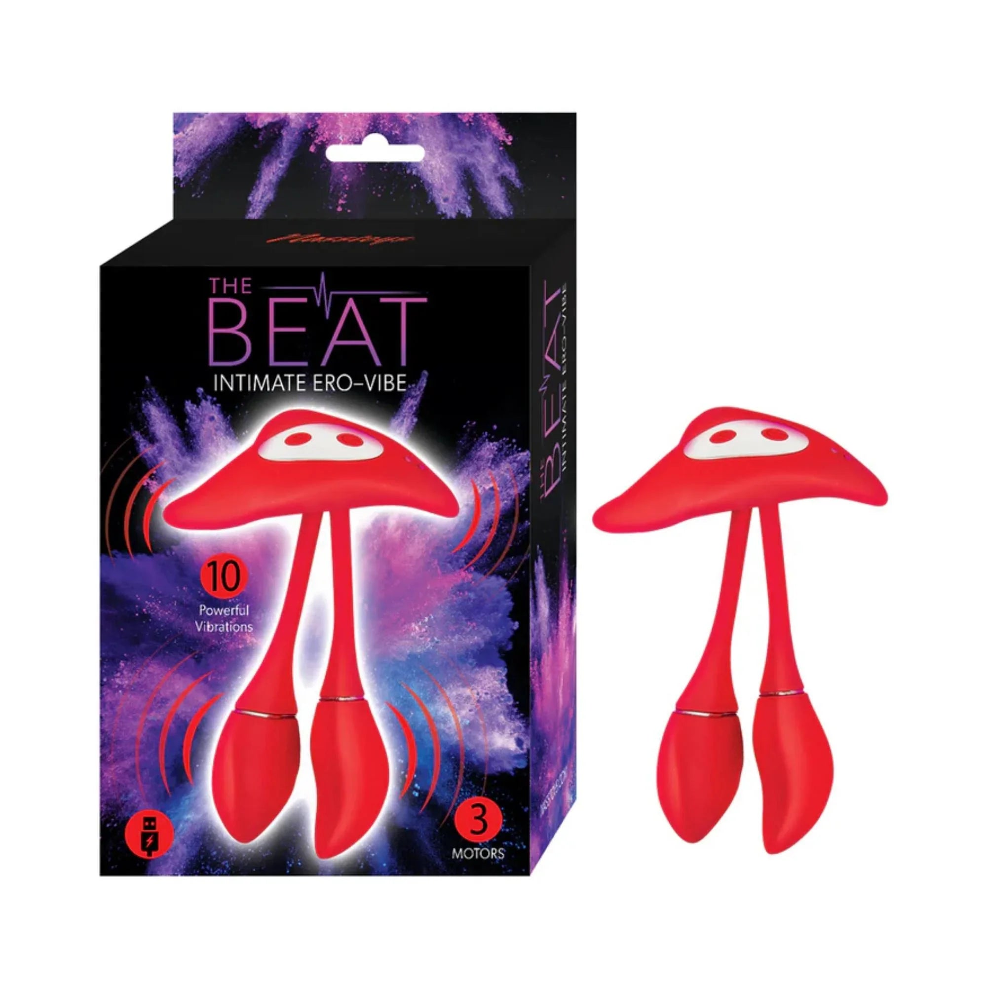 The Beat Intimate Ero-Vibe Rechargeable Silicone Vibrator
