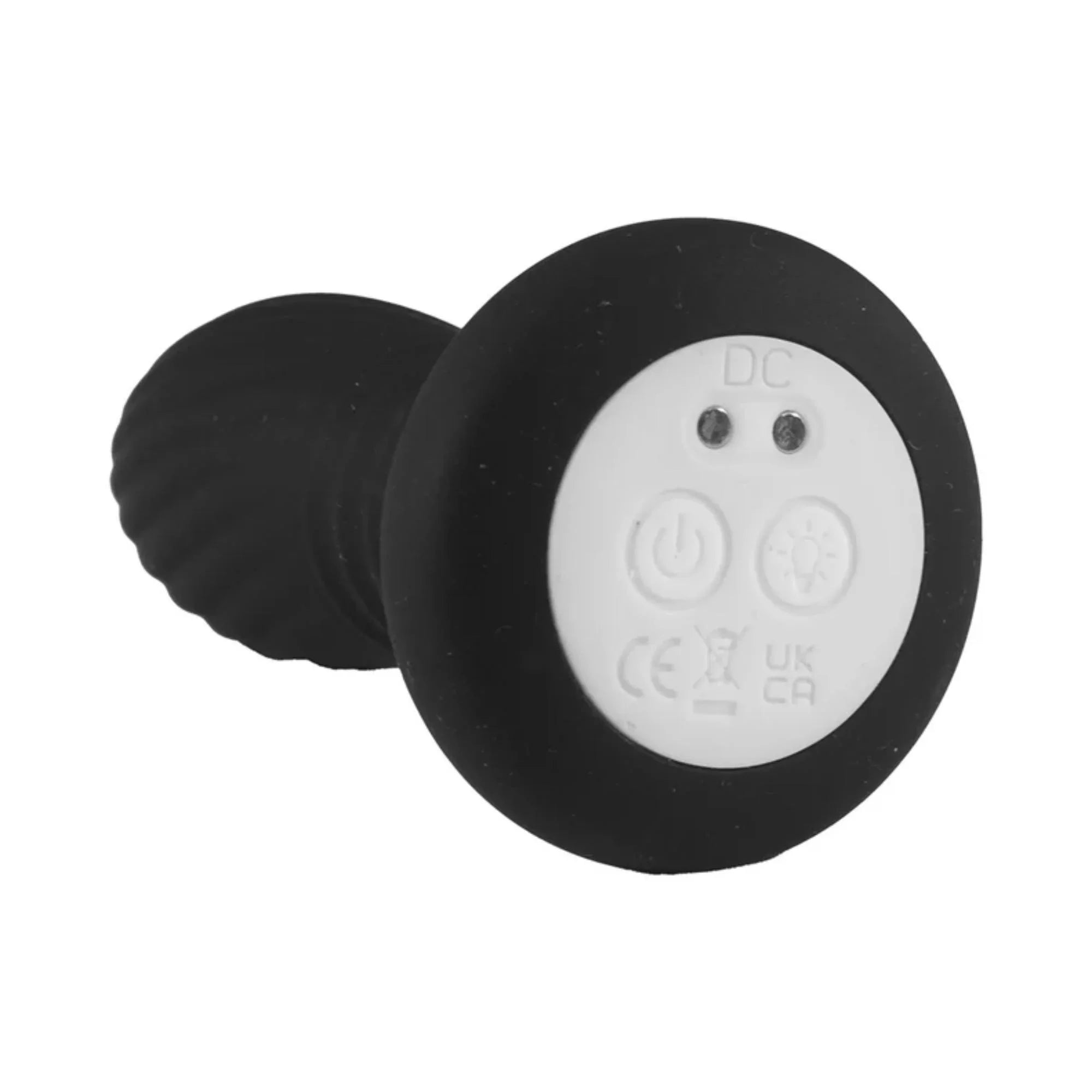 Atomic Thrusting Light-Up Twister Rechargeable Silicone Plug with Remote Control