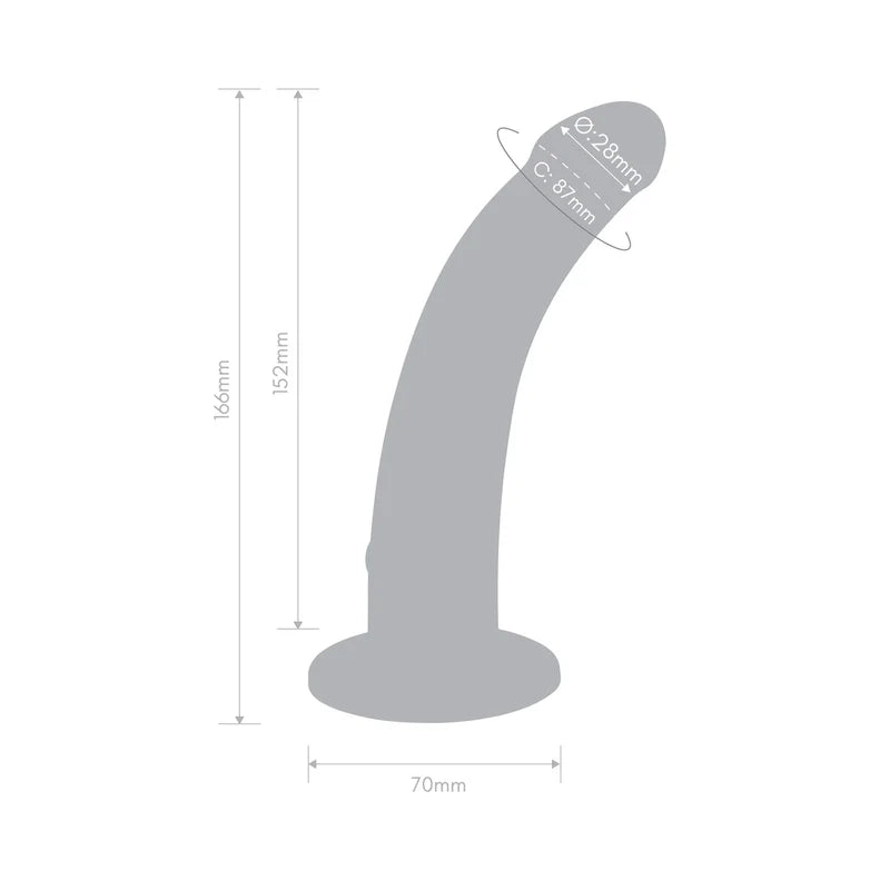 Together TILT Silicone Dildo & Harness Set 6.5in