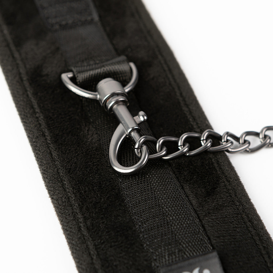 SEI MIO Padded Ankle Restraints – Adjustable Velvet Cuffs