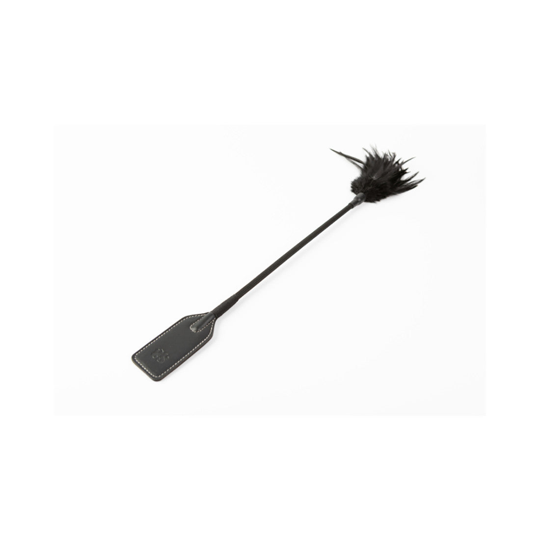 SEI MIO Slap & Tickle Dual-Ended Crop – Feather Tickler & Paddle