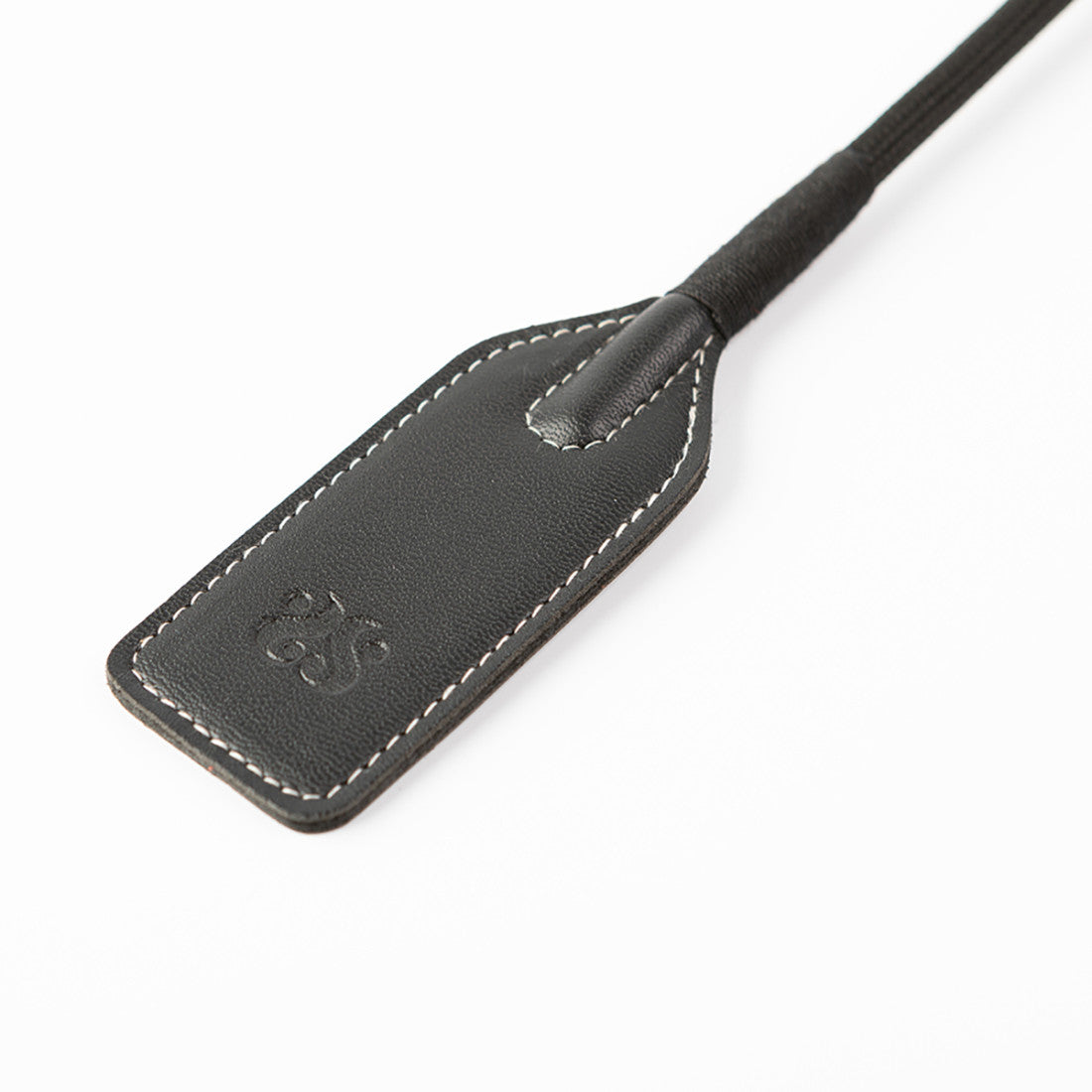 SEI MIO Slap & Tickle Dual-Ended Crop – Feather Tickler & Paddle