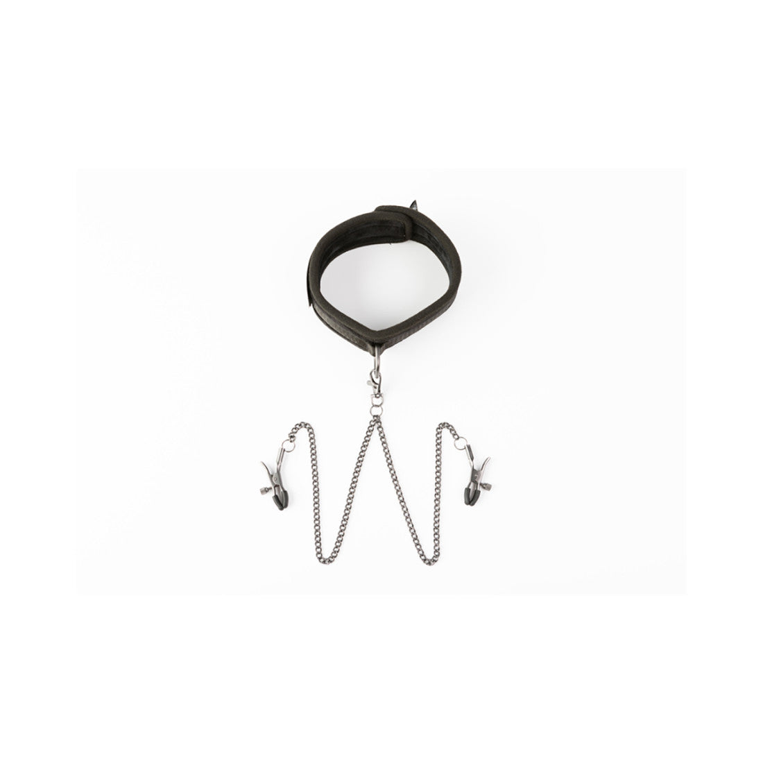 SEI MIO Twin Tweaks Velvet Collar & Clamp Set – Adjustable Comfort Fit