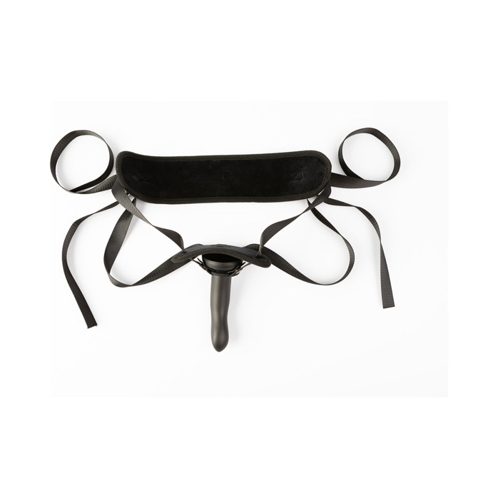 SEI MIO Cocked and Loaded Strap-On Harness Set – 6.5” Silicone Dildo Kit
