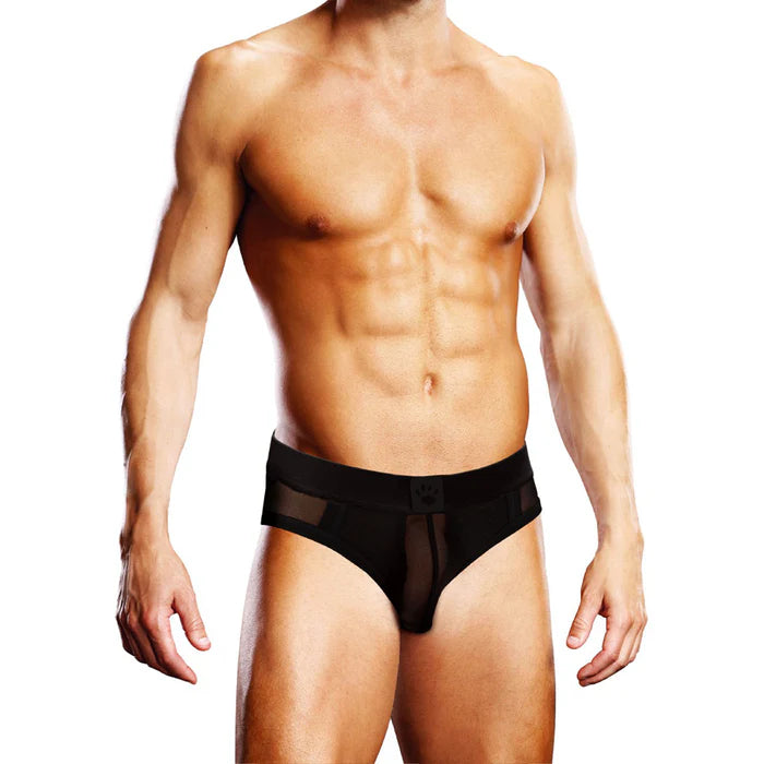 Prowler Mesh Open Brief Black