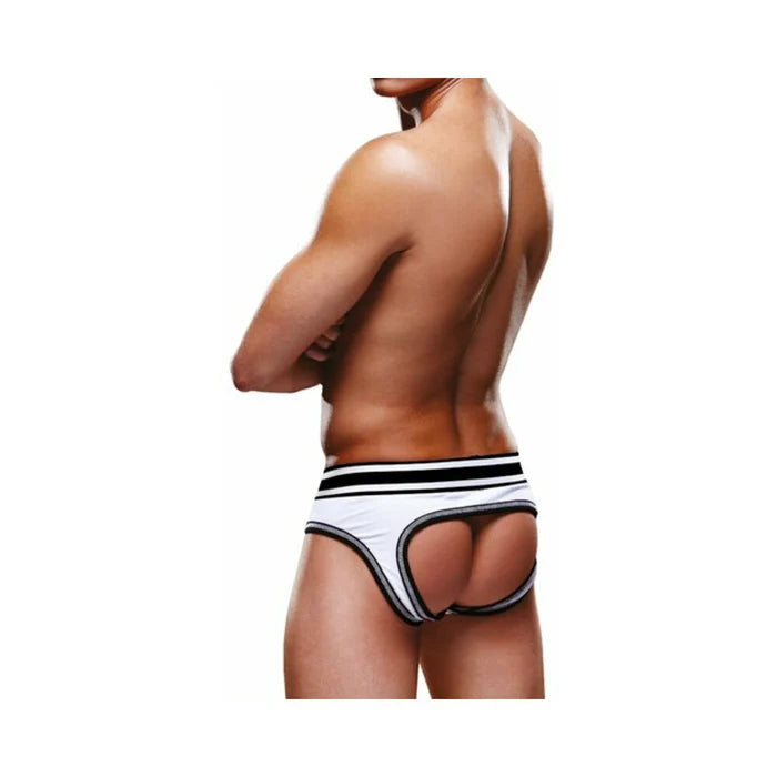 Prowler Open Brief White/Black