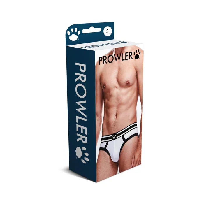 Prowler Brief - White/Black