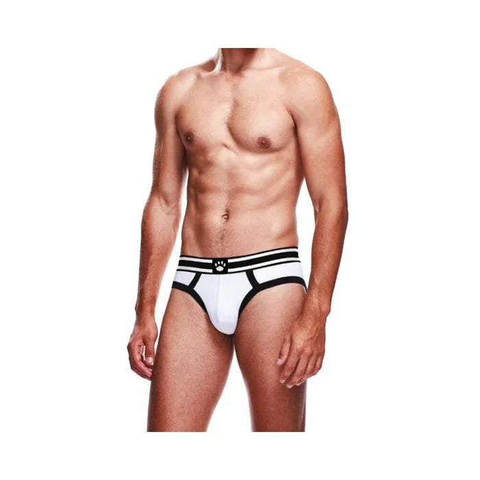 Prowler Brief - White/Black