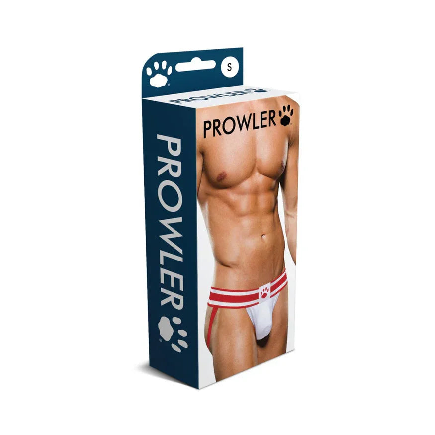 Prowler Jock Strap White/Red