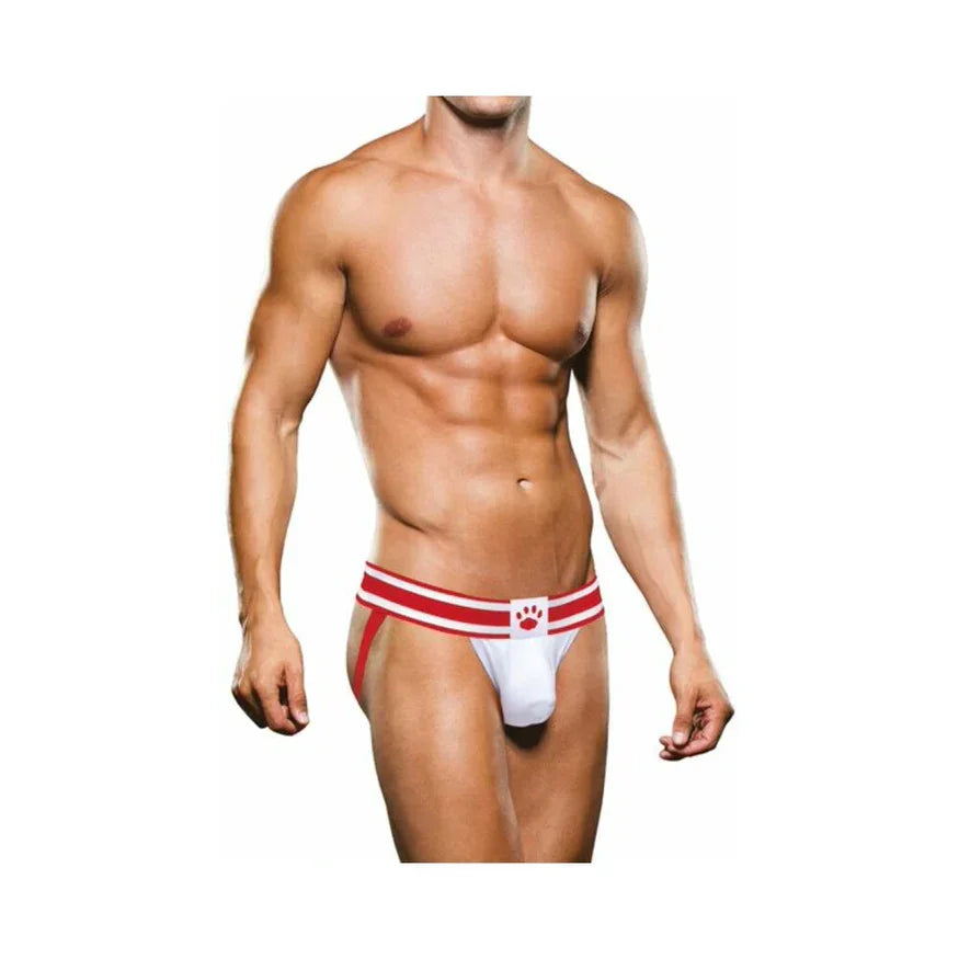 Prowler Jock Strap White/Red