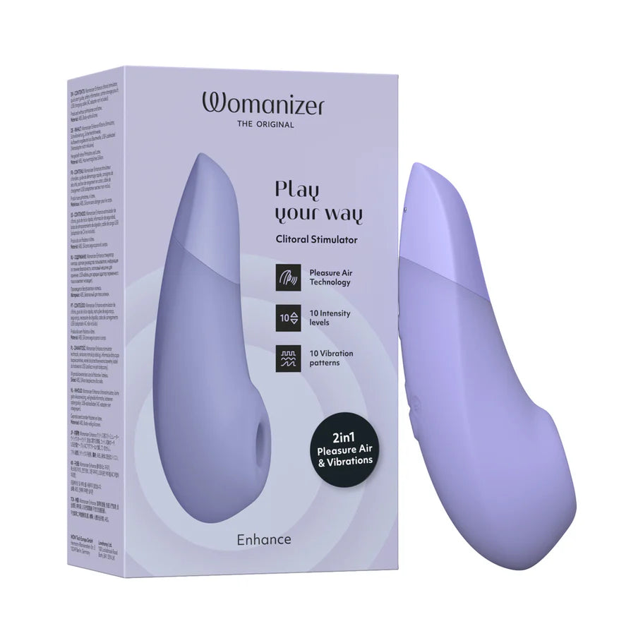 Womanizer Enhance Rechargeable Silicone Clitoral Stimulator