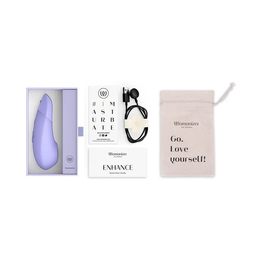 Womanizer Enhance Rechargeable Silicone Clitoral Stimulator
