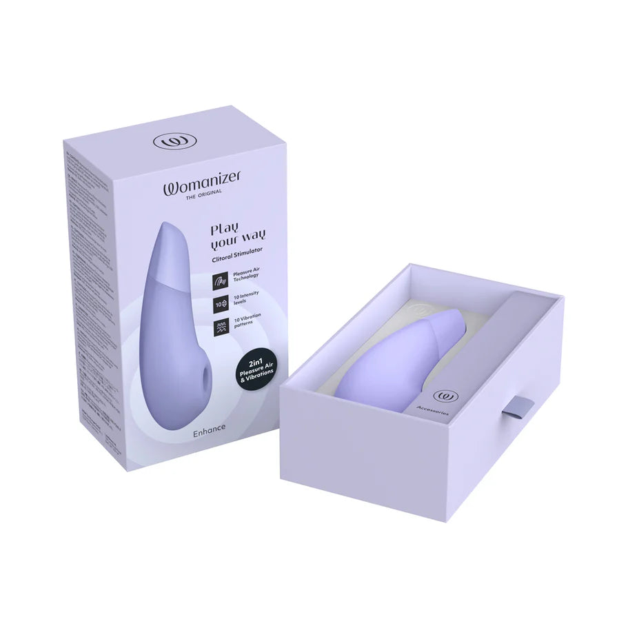 Womanizer Enhance Rechargeable Silicone Clitoral Stimulator